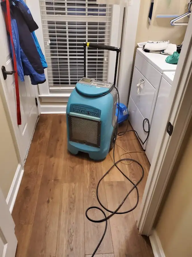 Commercial dehumidifier deployed for Flood Damage Cleanup in Polson